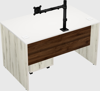 Rectangular desk