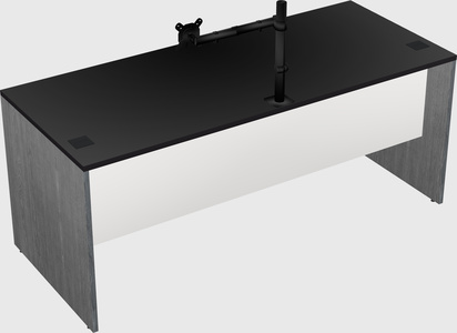 Rectangular desk