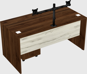 Rectangular desk