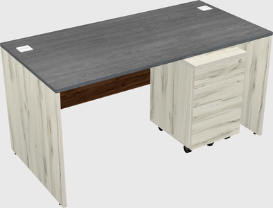 Rectangular desk