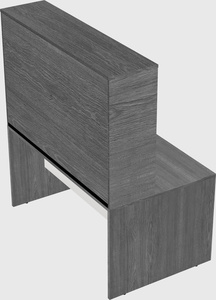 Rectangular desk
