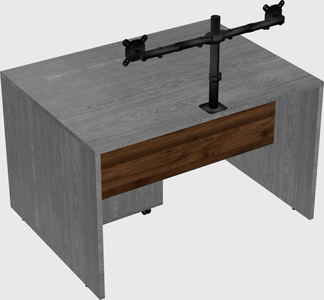 Rectangular desk