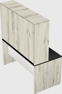 Rectangular desk