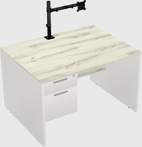 Rectangular desk