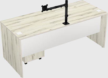 Rectangular desk