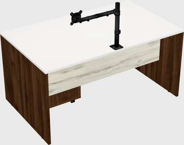 Rectangular desk