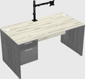 Rectangular desk