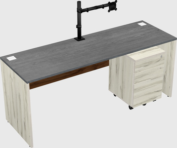 Rectangular desk