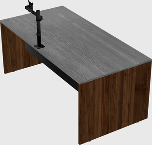 Rectangular desk