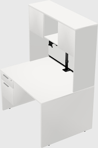 Rectangular desk