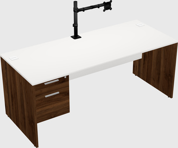 Rectangular desk