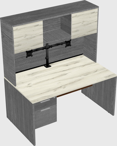 Rectangular desk