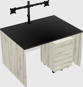 Rectangular desk