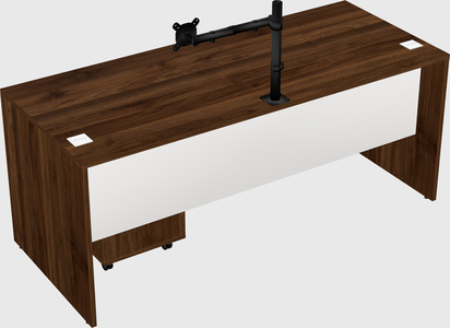 Rectangular desk