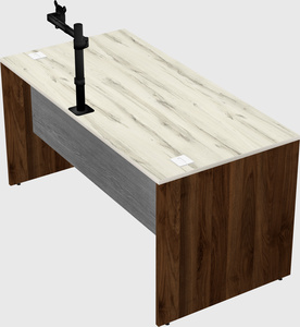 Rectangular desk