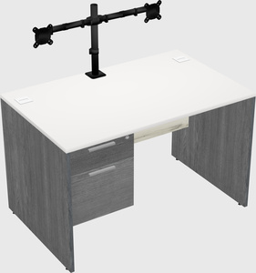 Rectangular desk