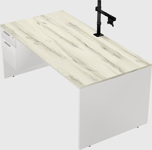 Rectangular desk