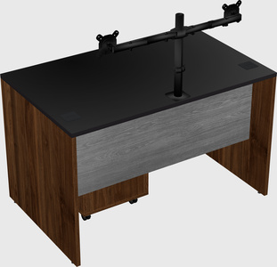 Rectangular desk