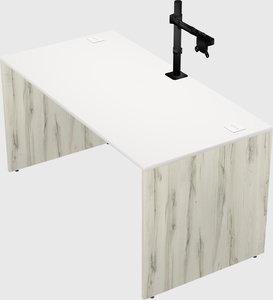 Rectangular desk