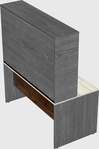 Rectangular desk