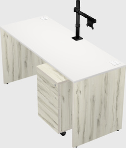 Rectangular desk