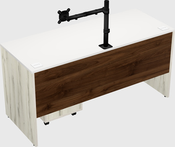 Rectangular desk