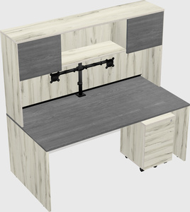 Rectangular desk