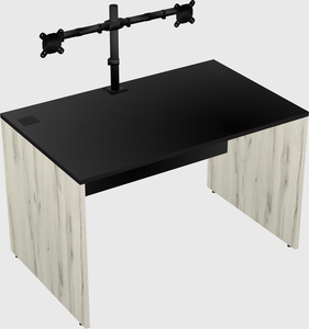 Rectangular desk
