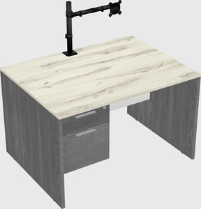 Rectangular desk