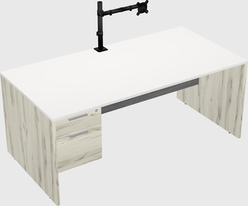 Rectangular desk