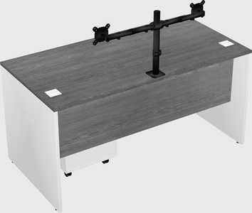 Rectangular desk