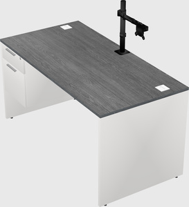 Rectangular desk