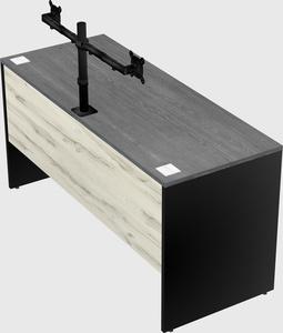 Rectangular desk