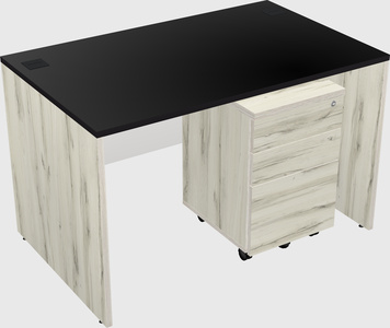 Rectangular desk