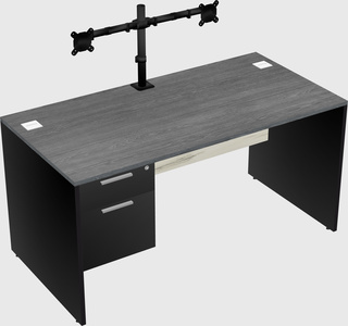 Rectangular desk