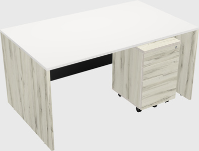 Rectangular desk