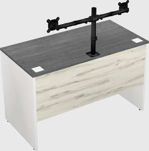 Rectangular desk