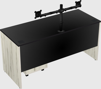 Rectangular desk