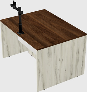 Rectangular desk