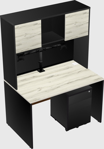 Rectangular desk