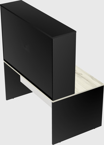 Rectangular desk