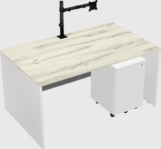 Rectangular desk