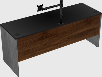 Rectangular desk