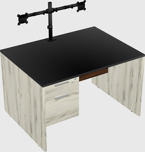 Rectangular desk