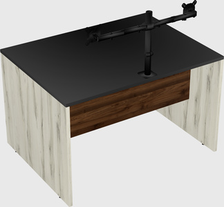 Rectangular desk