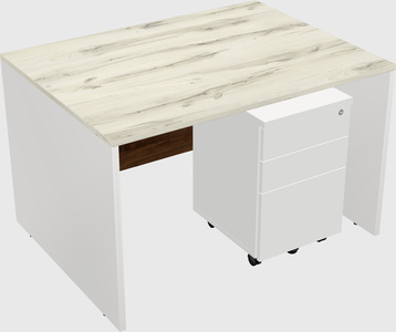 Rectangular desk
