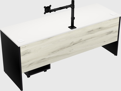 Rectangular desk