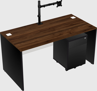 Rectangular desk