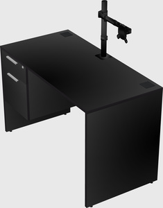 Rectangular desk