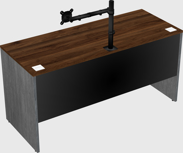 Rectangular desk